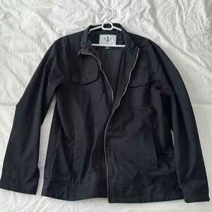 Wenven Black thin spring/fall jacket men’s size XL
